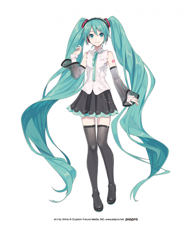 初音ミクのイラスト